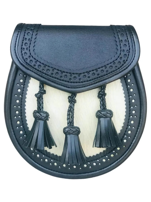 Black Leather Sporran